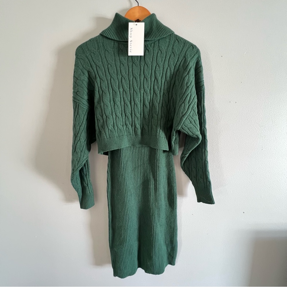Shop Stevie Rylea Sweater Dress 2 piece set size M/L